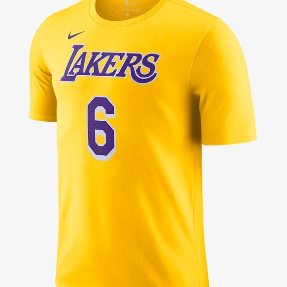 Nike LeBron James Lakers Shirt - Picture 1 of 8